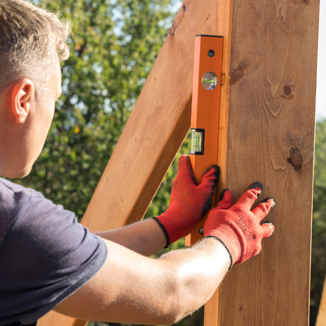 Ornamental aluminum flat top fence, flushed top with arched gate